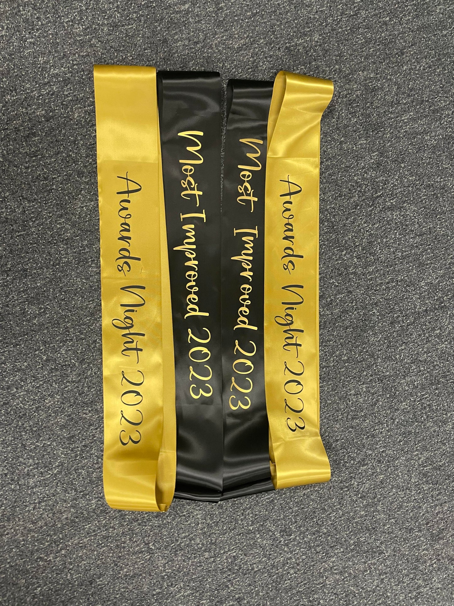 personalised sash