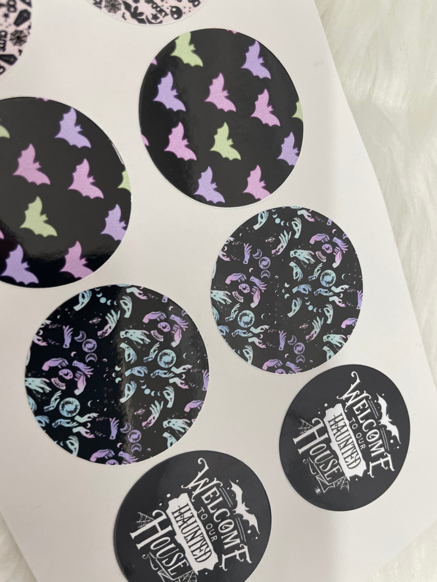 Halloween stickers