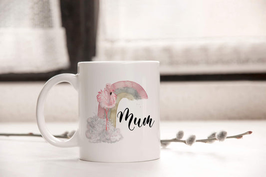 Flamingo mothers day mug, Mother’s Day gift, gift for gran , personalised mug