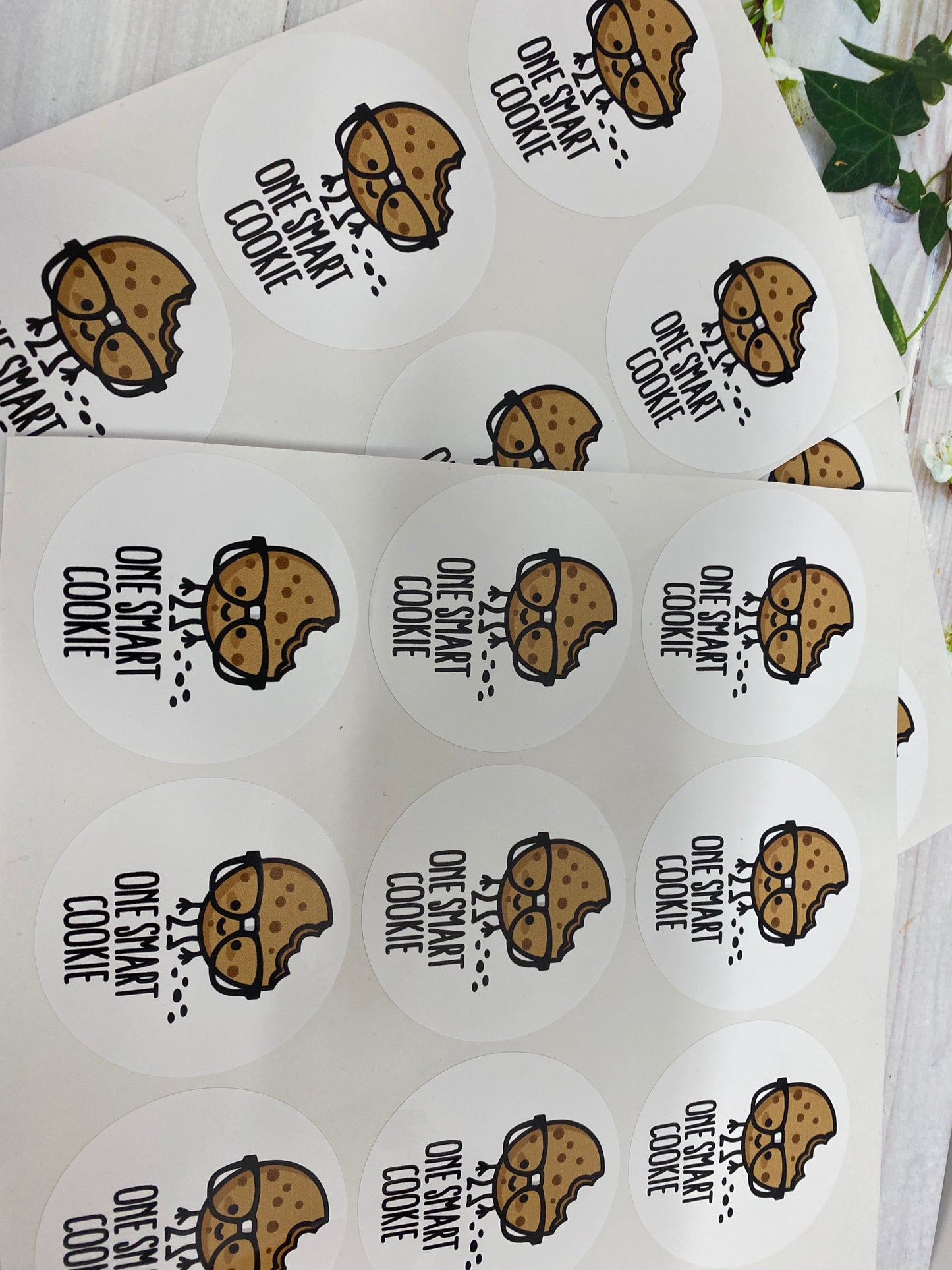 personalised glossy stickers